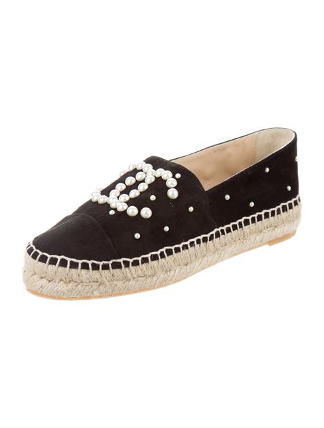 espadrilles 2017 chanel|Chanel espadrilles price euro.